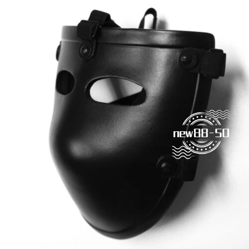 Пуленепробиваемая маска уровня 3 тактический шлем на половину лица пуленепробиваемый ударопрочный - Изображение 2 из 4