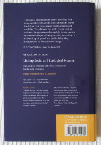 Navigating Social-Ecological Systems ed by Fikret Berkes, et al (HC) Like New - Foto 2 di 4