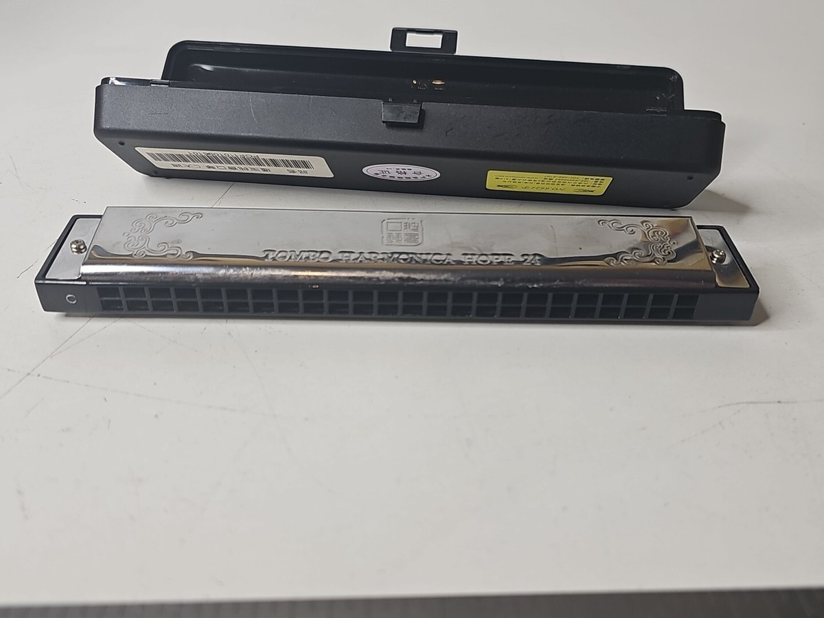 TOMBO Professional 24 ハーモニカ Tombo Harmonica Tremolo Hope No. 7624 24 Holes Professional
