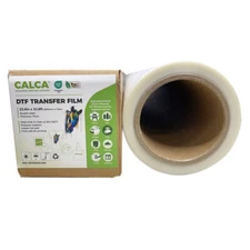 CALCA DTF Transfer Film Roll 23.6in x 32.8ft Double Sided Hot Peel