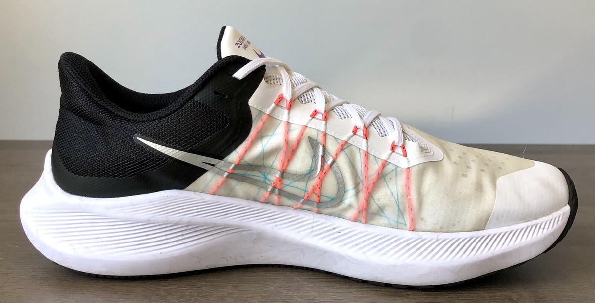 NEW Men's Sizes 9-9.5 Nike Running Winflo 8 White Flash Crimson