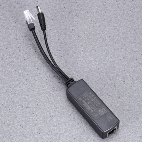 12 V POE Power Adapter Copper POE Cable Adapter Remote Camera Switch - Afbeelding 1 van 12