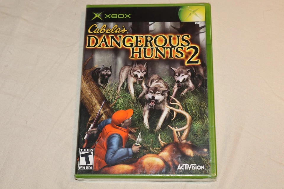 Cabela's Dangerous Hunts 2 (Microsoft Xbox, 2005) NEW SEALED - Image 2 of 4