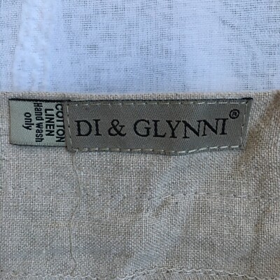 NEW Di & Glynni Linen Cotton 10x15 Shoes Travel Lingerie Gym