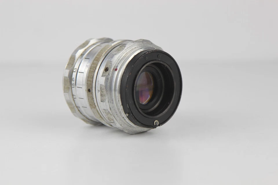 Lente soviética INDUSTAR-29 (2.8/80) USSR para câmera Salut - Imagem 2 de 4