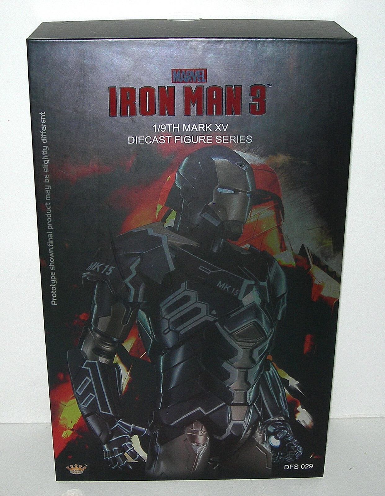 King Arts Iron Man 3 Mark XV Stealth Armour 1/9th Scale Diecast Figure DFS029