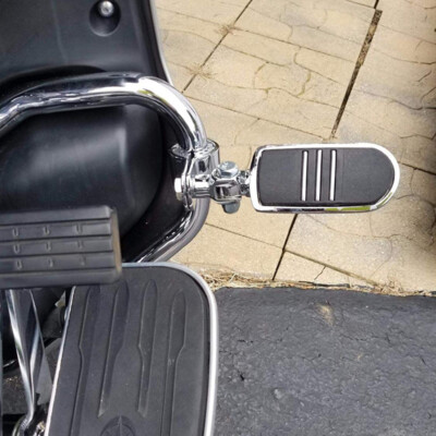 Motorcycle 32mm Chrome Short Angled Adjustable Highway Footpeg Foot Peg Mount Kit For Harley - View #11
