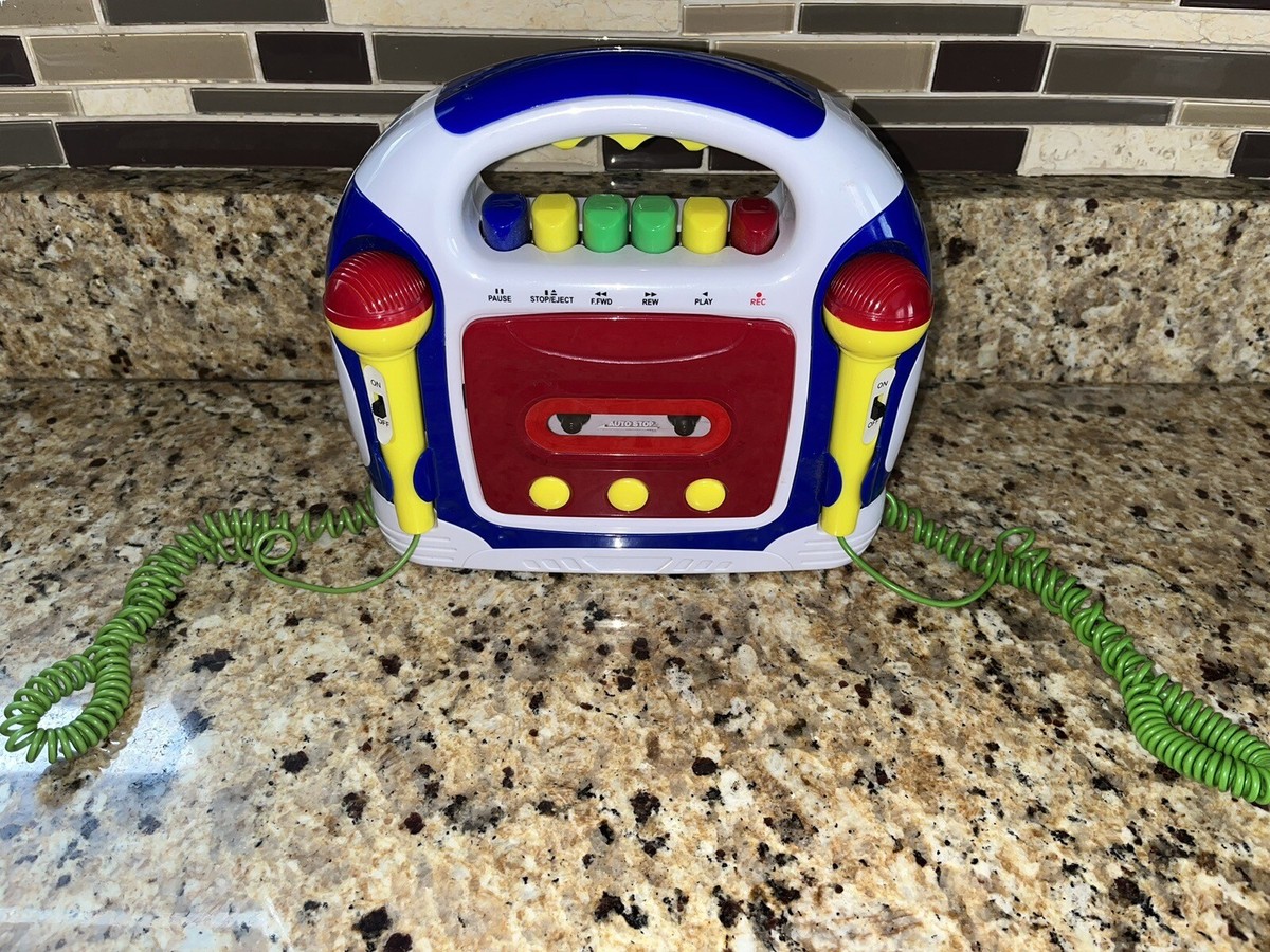 Sing-A-Along Cassette Recorder Dual Mic Player | eBay