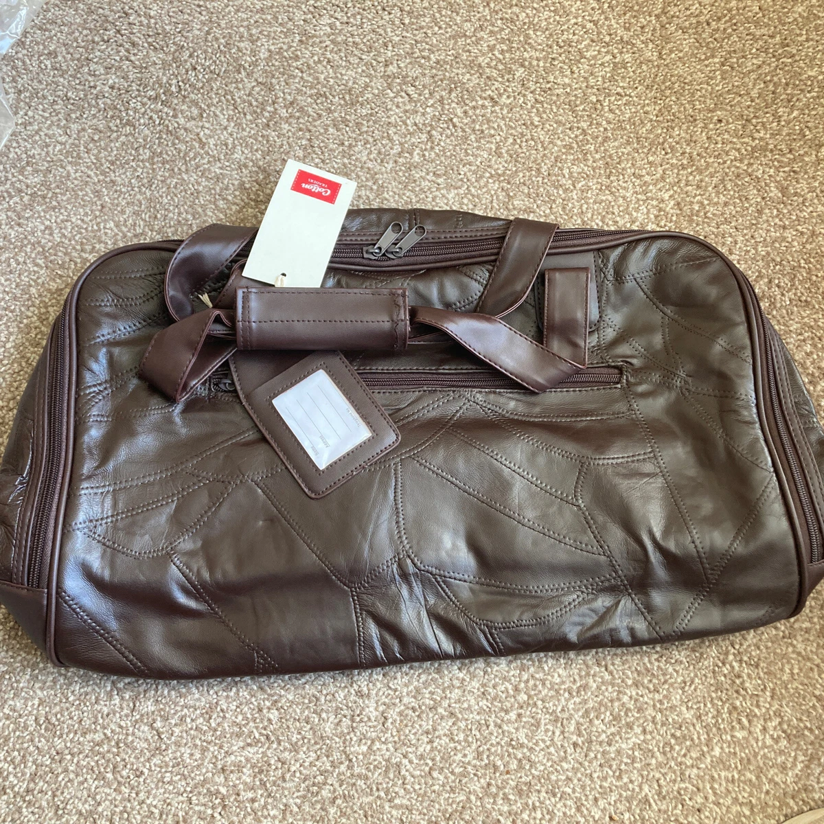 Cotton traders leather bag new arrivals