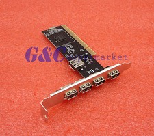 High Speed 480Mbps 5 Port USB 2.0 PCI Hub Card Controller Adapter Module A3GS