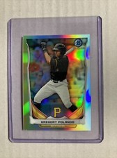 2014 Bowman Chrome #BM-PPI1- GREGORY POLANCO Mini Scouts Top 5 Refractor RC