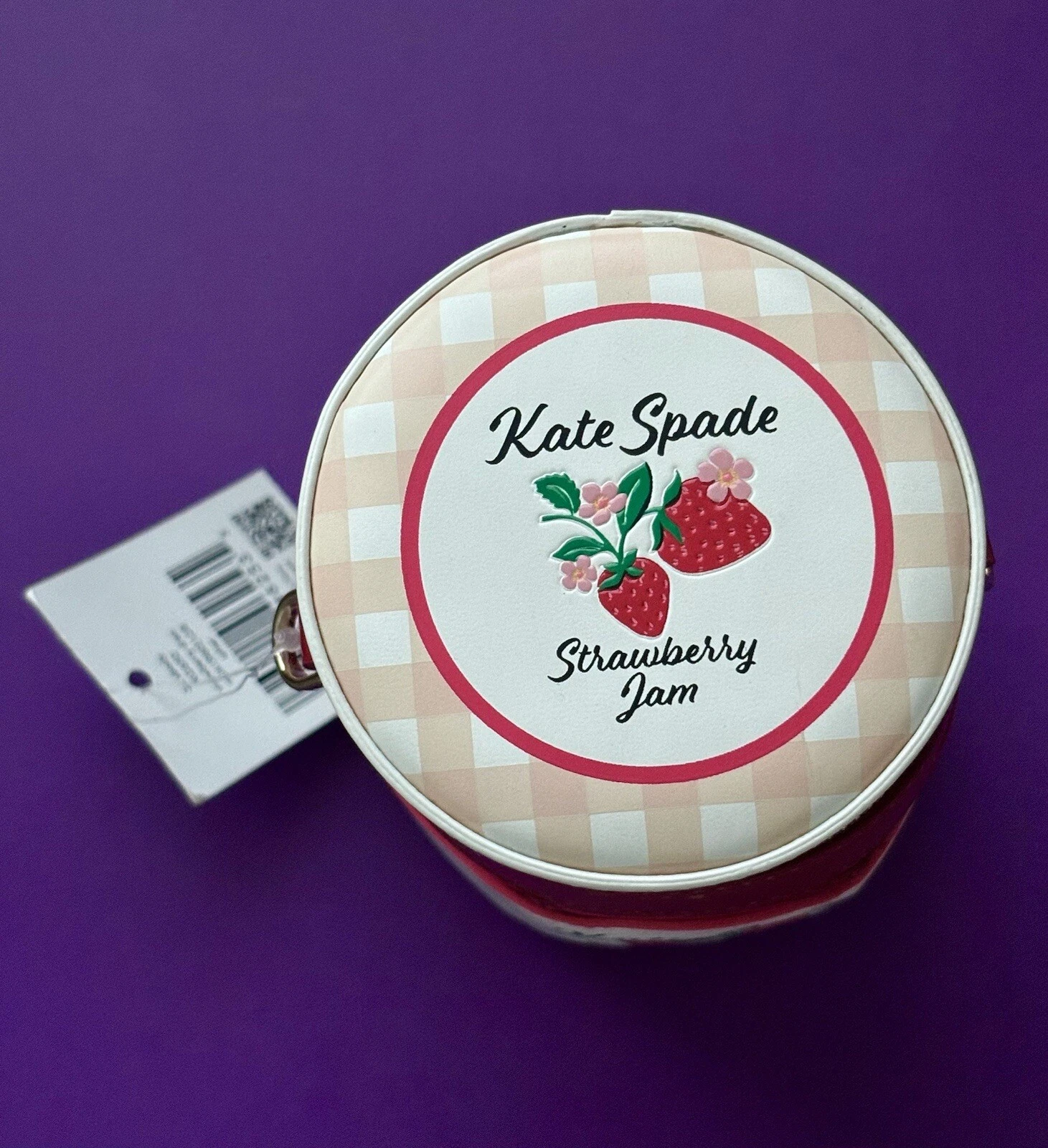 Tracolla Kate Spade KG650 Strawberry Dreams 3D Jam nuova con etichette