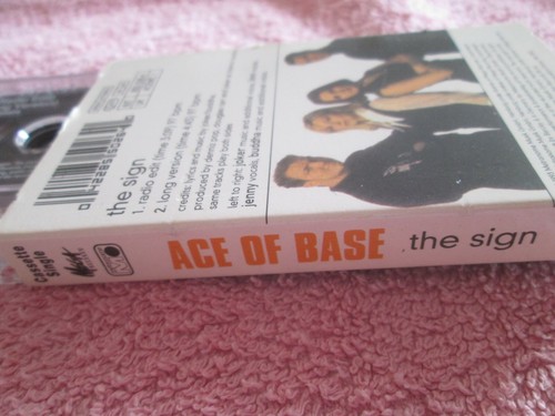 Ace Of Base The Sign Metronome ACEMC1 855 026-4 Slipcase Tape Cassette Single - Picture 3 of 4