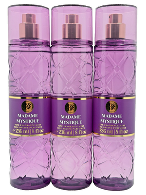 NEW Bath & Body Works Lot of 3 Bottles Madame Mystique Fragrance
