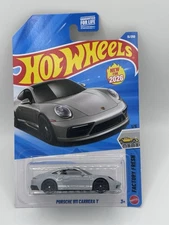 2026 Hot Wheels Case A Porsche 911 Carrera T Gray 15/250 Factory Fresh 1/5
