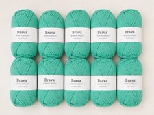 Set 10 pack Knit Picks Brava Worsted Yarn 100 Premium Acrylic Tranquil