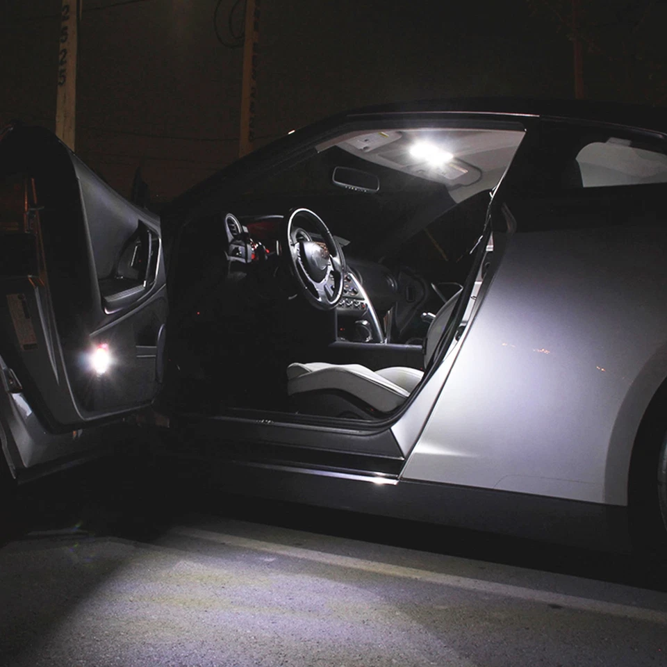 Kit de luces interiores LED + bombillas de matrícula para Nissan Versa 2012-2019 Foto 4 de 4