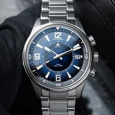 Jaeger-LeCoultre Polaris CLEAN Mariner Memovox BRACELET & STRAP Alarm 300M Watch