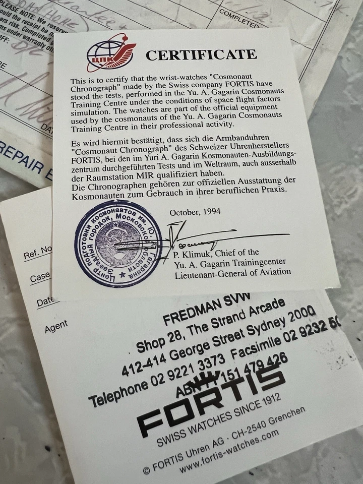 FORTIS Fortis B42 Marine master Black Carbon Chronograph Ref 638.28.71k SN 1715 - Image 3 of 4