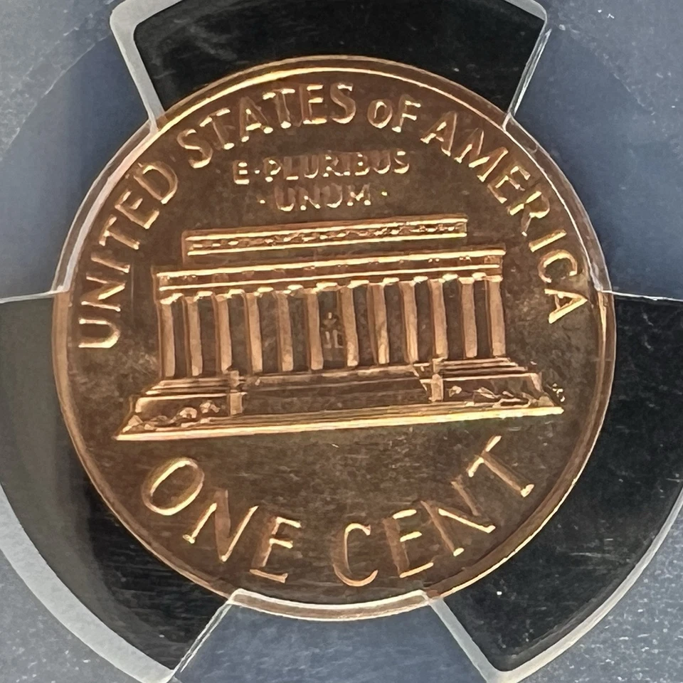 1970-S SMALL DATE Cent PCGS PR69RD 1 of 33 with none graded higher #3950 - Image 2 of 4