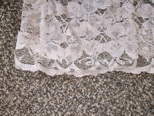 Vintage Lace 2 Piece Dress Unbranded Cream/Ivory Size 6 - Picture 7 of 12