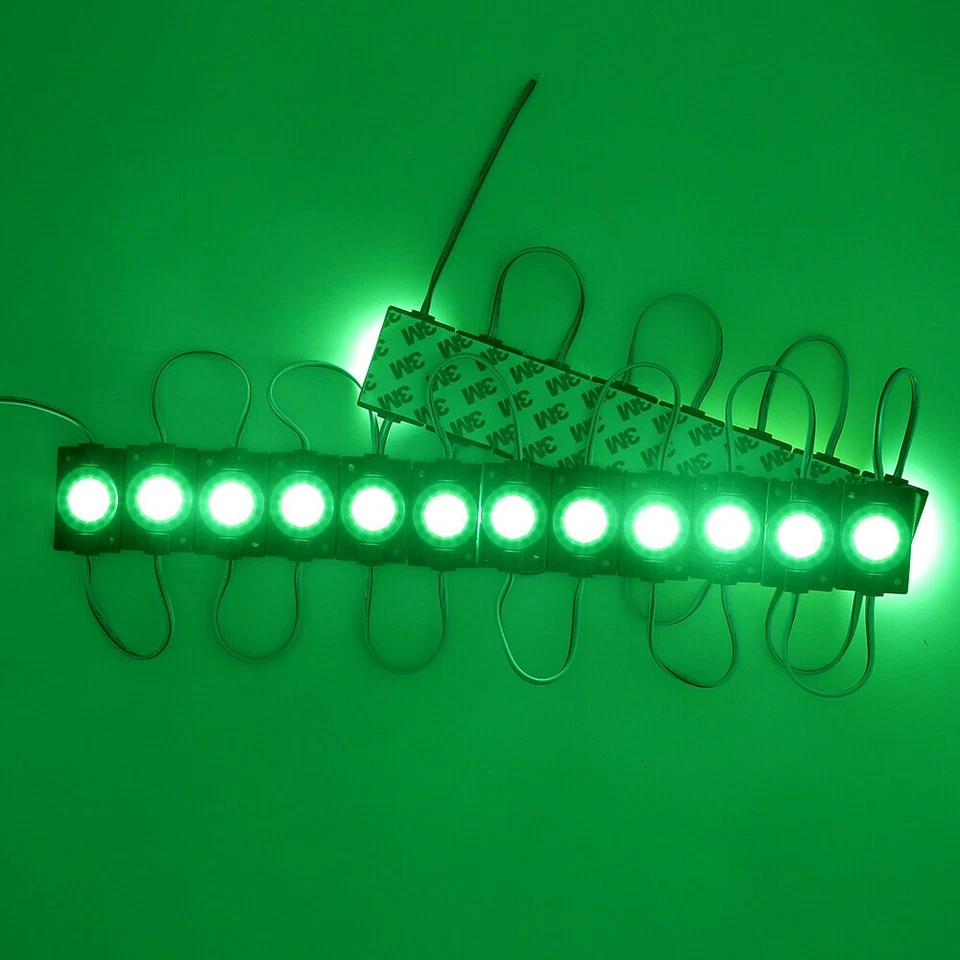 1~10pcs 2.4W injection COB LEDs Module light,DC 12V advertising light Sign Lamp - Image 3 of 4