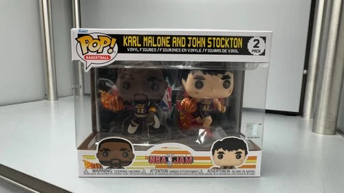Funko Pop! NBA Jam Karl Malone + John Stockton