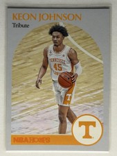 2021 Panini Chronicles Draft Picks #56 Keon Johnson Tennessee Volunteers