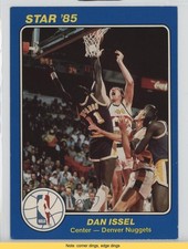 1984-85 Star NBA Court Kings 5x7 Dan Issel #28 HOF READ 0b2
