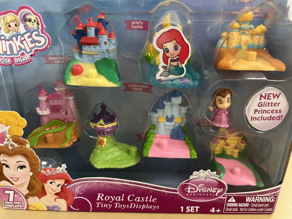 Disney Princess Squinkies - Royal Castle Tiny Tots Display, New