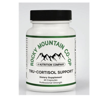 Rocky Mountain Co-Op Tru-Cortisol Support Dietary Supplement 60 Capsules