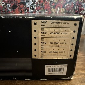 NEC PC Engine PI-TG001 CD-ROM2 CDR-30A Interface Unit - Authentic - Read Desc