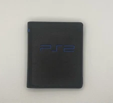 PlayStation PS2 Console Men's Bi-Fold Wallet Black Retro RARE