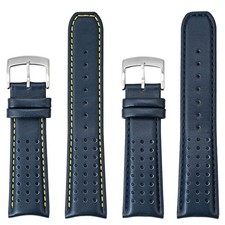 22MM Lederarmband für Citizen Blue Angels I II III AT8020/JY8078 Uhrenarmband