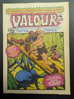 Valour Comic No 3, November 19th 1980, Thor, Conan, Marvel UK
