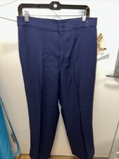 Vintage NWT Levi's Bend Over Pull On Fortrel Black Pants Women Sz 18W/32 USA