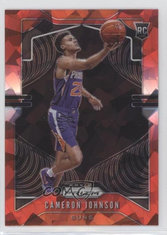 2019-20 Panini Prizm Rookie Red Ice Prizm Cameron Johnson #257 Rookie RC