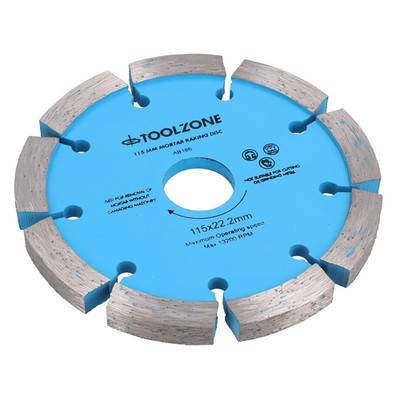 115 mm x 8 mm diamantbestückter Mörtel Rechenscheibe Mauerwerk Klinge 4-1/2 Zoll Schleifer