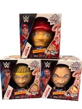 WWE Splat Head Figure 3 Pack John Cena Logan Paul Randy Orton Brand New | 0170