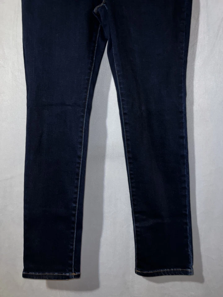 Chico's Jeans Women's Size 4P (0P) Blue Stretch Denim 5-pocket Jean Jeggings - Image 3 of 4