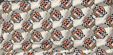 Nascar 100 cotton fabric 35 x 42" wide