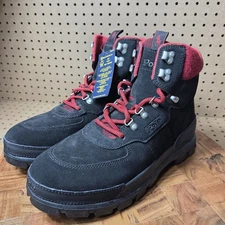 NEW POLO RALPH LAUREN Mens sz 12 D BOOTS OSLO TACTICAL 11721 Black SUEDE LEATHER