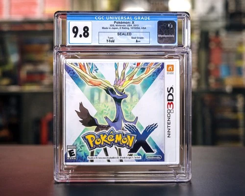 CGC 9.8 A++ 3DS Pokemon X Sealed Not Wata or VGA