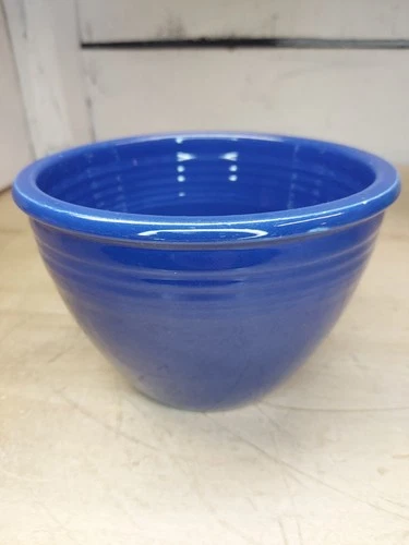 Vintage Fiesta Mixing Nesting Bowl #2 Cobalt Homer Laughlin