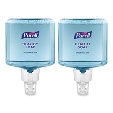 JABÓN SALUDABLE PARA EL CUIDADO DE LA SALUD ESPUMA SUAVE Y LIBRE RECARGA ES8, 1.200 ML, 2/CARTÓN