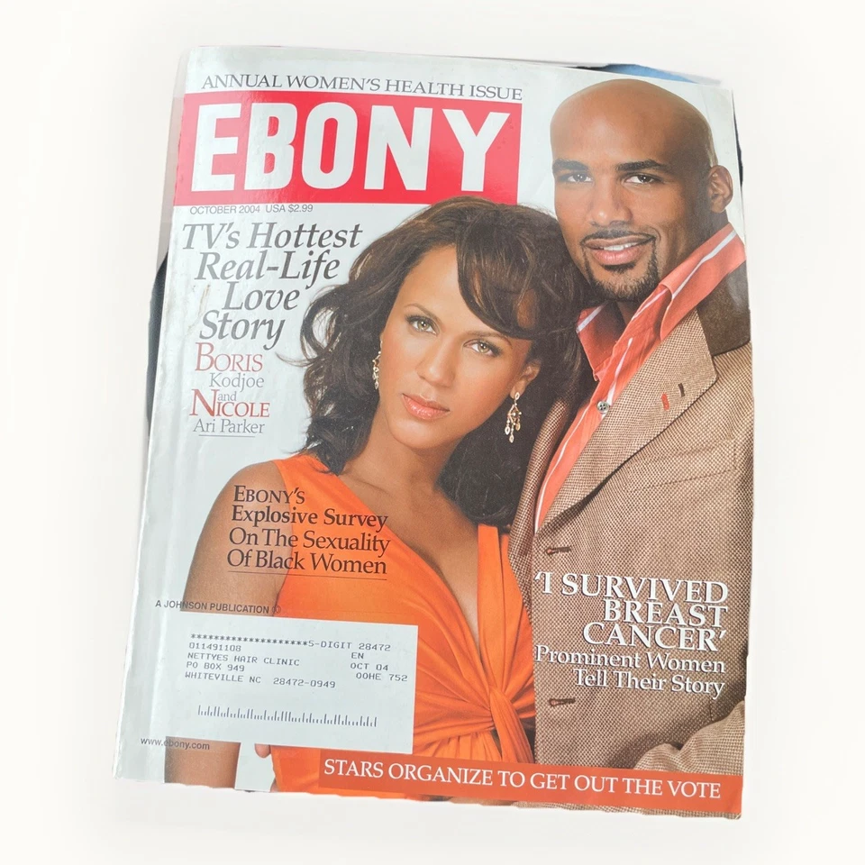 Lot If 3 Vintage Ebony Magazines Early 2000s Era 2001-2004 Foto 4 de 4