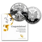 2017-S Congratulations Set Proof Silver Eagle in Original Goverment Package