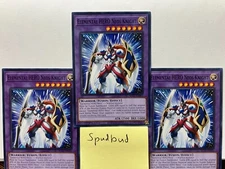 x3 Elemental HERO Neos Knight 3x Common BLC1-EN101 (Near Mint 1st Edition)
