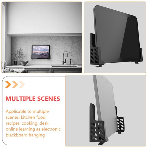 Dual Slot Mobile Phone Holder Wall Hanging Tablet Bracket Support - Zdjęcie 6 z 12
