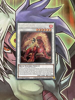 SESL-DE007 Adamanzipator Auferstanden - Leonit Secret Rare 1. Auflage NM Yugioh Karte